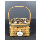 Longaberger Tree Trimmings basket w/ liner