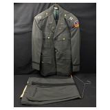 Vintage U.S. Military Uniform-Size On Jacket Is