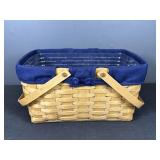 Longaberger Basket with Dual Handles