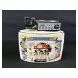 CB Times Magazine Ezra Brooks 101 Decanter