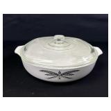 Anchor Hocking Black Wheat Casserole Dish