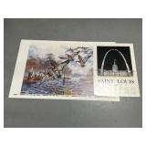 Hunting Ducks Art Print and St Louis 1994