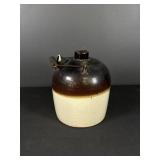 Crock With Handle (Has Broken Piece)