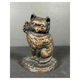 Cast Iron Cat Doorstop