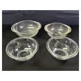 Clear Pyrex Bowls
