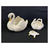 Swan and Turtle Decor