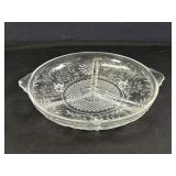 Floral Design Separated Dish