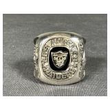 LA Raiders AFC NFL Oversized Ring