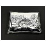 Auburn Centennial Glass Dish