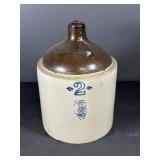 White Hall #2 Stoneware Crock Jug