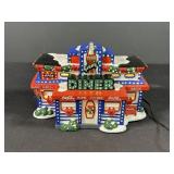 Coca Cola Diner Light Up Christmas Decoration