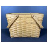 Longaberger double handle basket