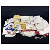 Vintage Linens, Fabrics, and More