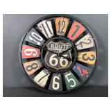 Route 66 Wall Clock
