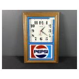Pepsi Advertising Wall Clock - Hanover