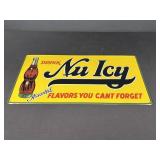 Nu Icy Metal Advertising Sign