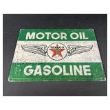 Texaco Motor Oil Gasoline Sign