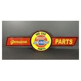 Chevrolet Genuine Parts Sign