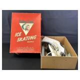Vintage Indian Head Ice Skates