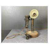 Antique Kellogg Candlestick Telephone