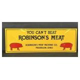 Robinsons Meat Metal Sign