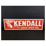 Kendall Motor Oil Metal Sign