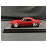 Hot wheels 1968 Camaro with stand