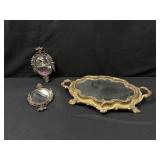 Vintage Italian Rococo/Baroque Style Giltwood