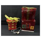 Lighted Christmas Presents Decor
