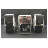 Panasonic CD Stereo System & Speakers