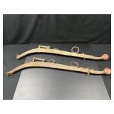 Antique Metal Horse Hames