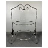 Longaberger double level circular wire rack