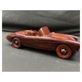 Wooden Model 1950s Corvette Roadster
