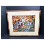 Stitched Barn Wall Decor