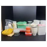 Tupperware containers and more