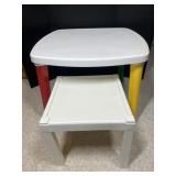 Syroco  plastic kids table and plastic tiny table