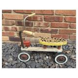 Antique Playskool Wooden Bike Toy