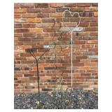 Heart Shaped Sheppard Hook and More Metal Yard