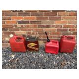 4 Gas Cans