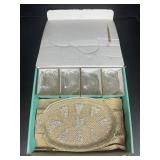 Anchor glass serva-Snack set