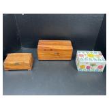 Lane Wooden Box, Music Box, and Jewelry Box