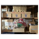 Shelves Of Christmas Decor