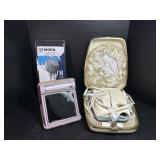 Vintage Dominion Hair Dryer, Beauty Mirror, and