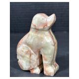 Agate Dog Paperweight