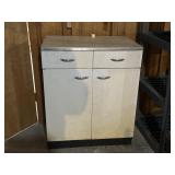 Vintage Cabinet and Contents