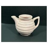 Pink Stoneware Tea Pot