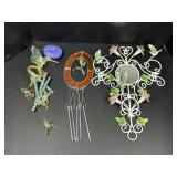 Humming Bird Decor and Wind Chimes