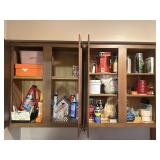 Contents of Storage above Washer/Dryer