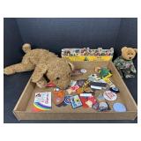 Vintage Pins, Toys & Crayons