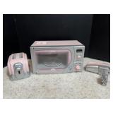 Delinghi microwave, mixer, and toaster